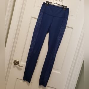 Anthropologie Daily Practice Sofia Leggings Athletic Wear Size Small, Blue